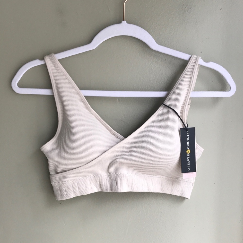 NWT! Kindred Bravely Women's Sublime Adjustable Crossover Nursing Bra Size: M